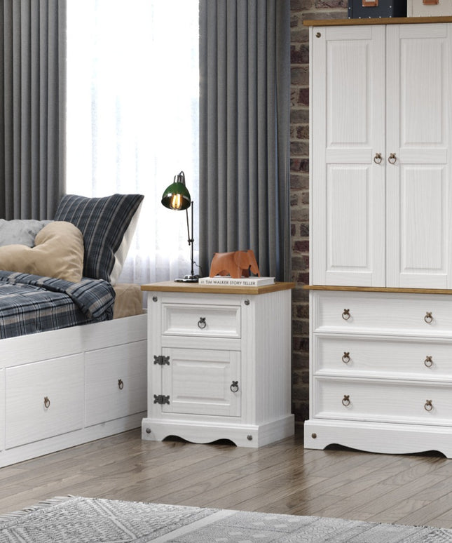 Corona - Versatile Pine Bedside Unit