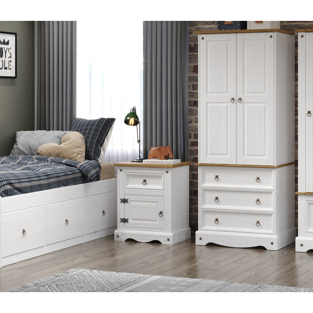 Corona - Versatile Pine Bedside Unit