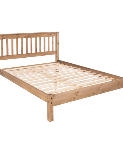 Corona - 4'6" Slatted Low End Bedstead