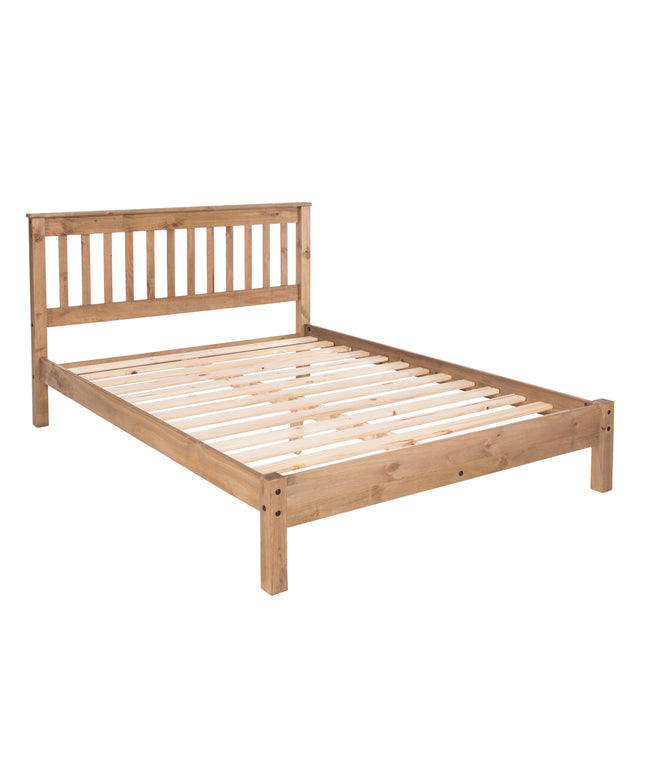 Corona - 4'6" Slatted Low End Bedstead