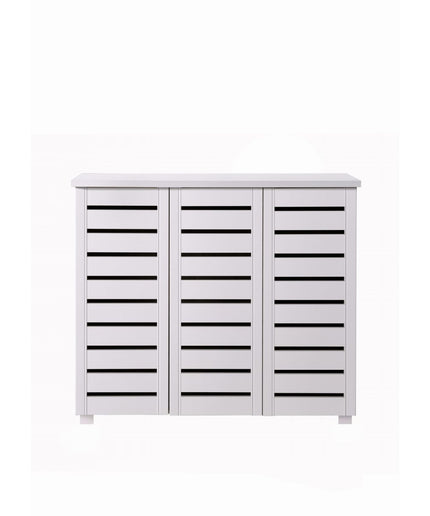 Essentials - Contemporary 3 Door Storage Cabinet