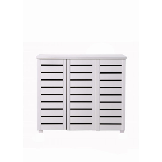 Essentials - Contemporary 3 Door Storage Cabinet