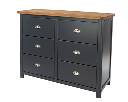 Highland Home - 3+3 Drawer Chest