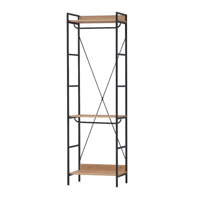 Claire - 3 Shelf Open Wardrobe - Riviera Oak