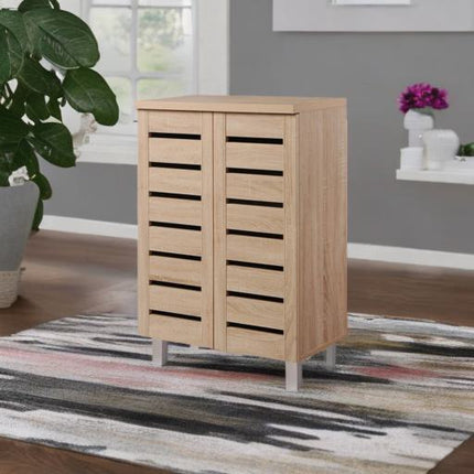 Essentials - Contemporary 2 Door Storage Cabinet