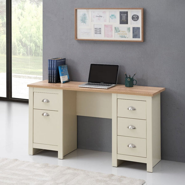 Lisbon - 5 Drawer Desk