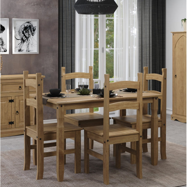 Corona - Solid Pine Chairs Pack of 2