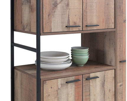 Stretton - Kitchen Cabinet - 5 Doors - Rustic Oak