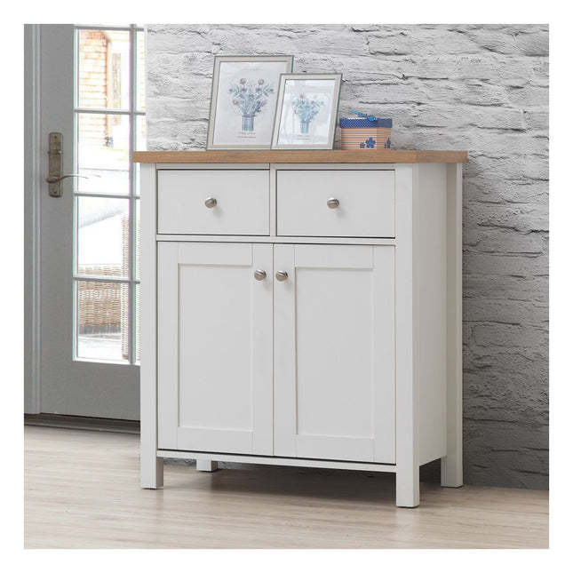 Astbury - Compact Sideboard - White