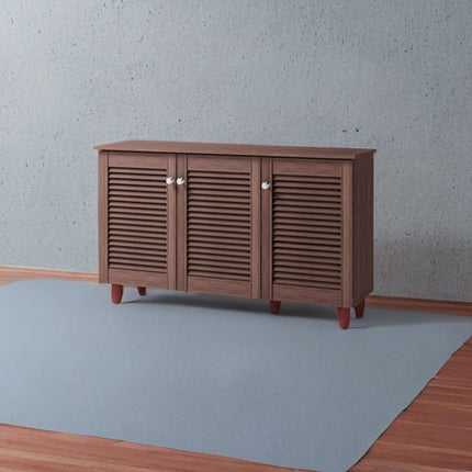 Essentials - Modern 3 Door Shoe Cabinet