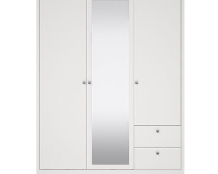 Madrid - Wardrobe with 2 Doors + 1 Mirror Door + 2 Drawers