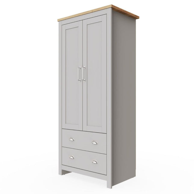 Lisbon - 2 Door Wardrobe 2 Drawers