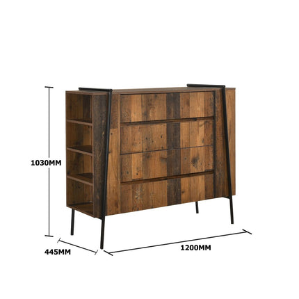 Abbey - Chest Of 4 Drawers