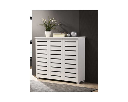 Essentials - Contemporary 3 Door Storage Cabinet