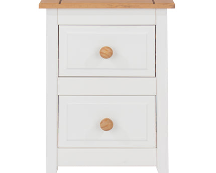 Painted - Petite 2 Drawer Bedside Cabinet