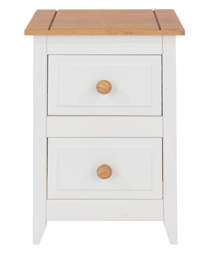 Painted - Petite 2 Drawer Bedside Cabinet