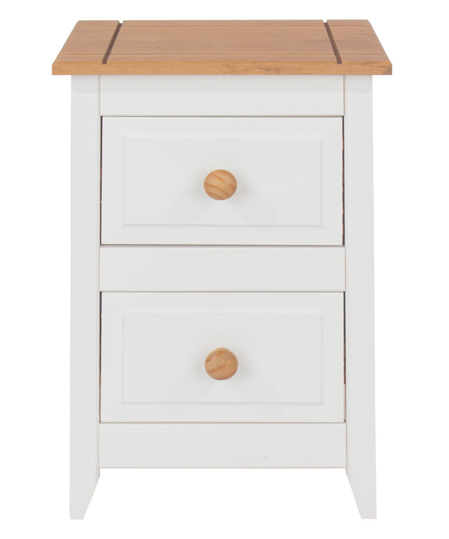 Painted - Petite 2 Drawer Bedside Cabinet