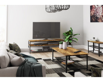 Bala - Low Console Table - Walnut