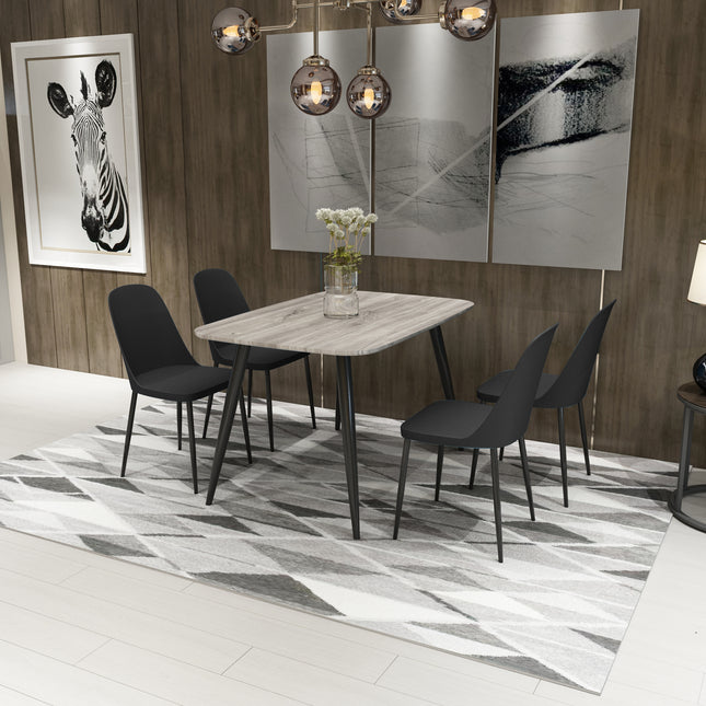 Contemporary - Plastic Dining Chairs - Set of 2