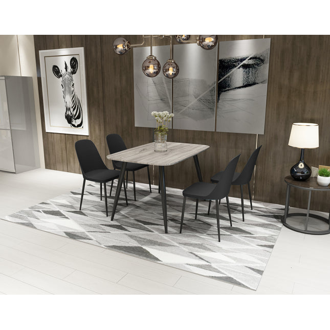 Contemporary - Plastic Dining Chairs - Set of 2