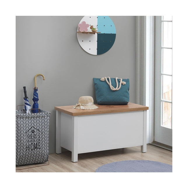 Astbury - Blanket Box - White