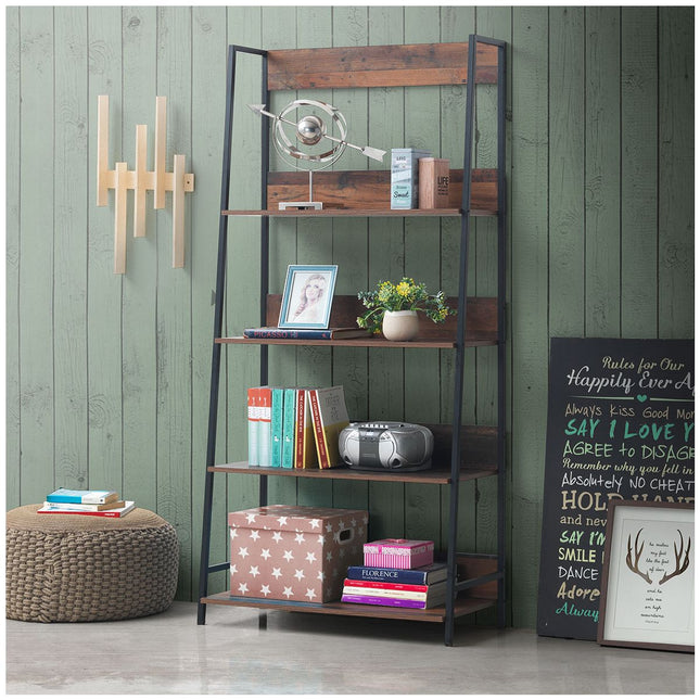 Abbey - Ladder Bookcase - 4 Shelves