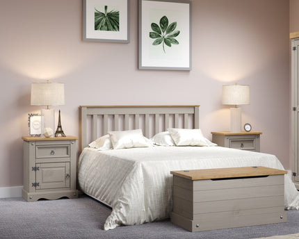 Corona - Pine 3'0" Low End Bedstead