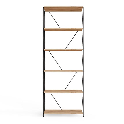 Leyo - 6 Tier Bookcase Storage Unit