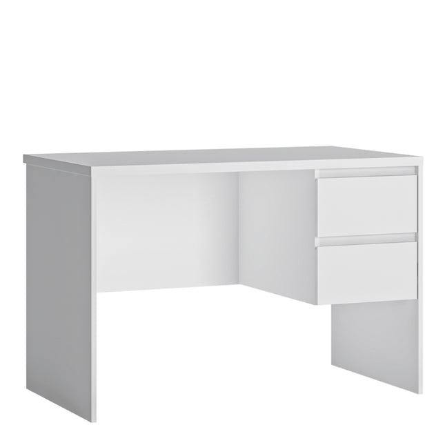 Fribo Desk 2 Drawer in Alpine White