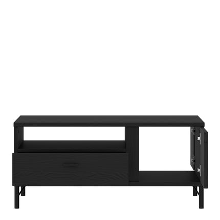 Avenale Coffee Table 102cm 2 Doors 1 Drawer Industrial