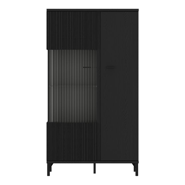 Avenale Display Cabinet Glass Door LED Lighting 158cm