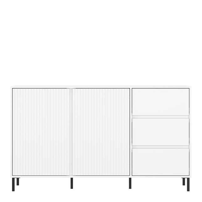 Avenale Sideboard | 2 Door 3 Drawer | Choice of Alpine White Gloss, Anthracite or Cashmere