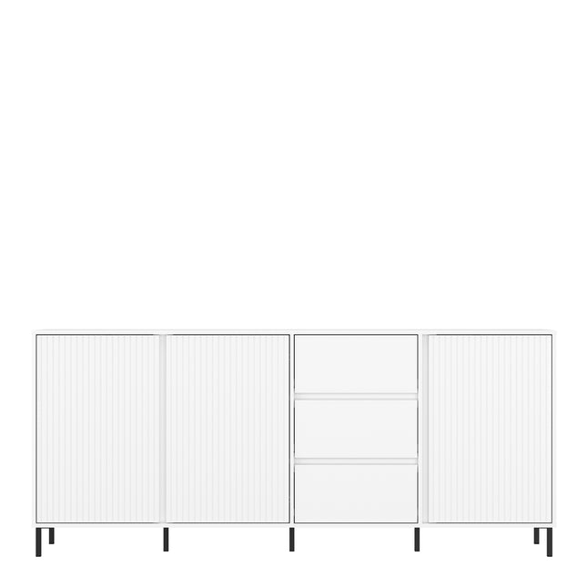 Avenale Sideboard | 3 Door 3 Drawer | Choice of Alpine White Gloss, Anthracite or Cashmere