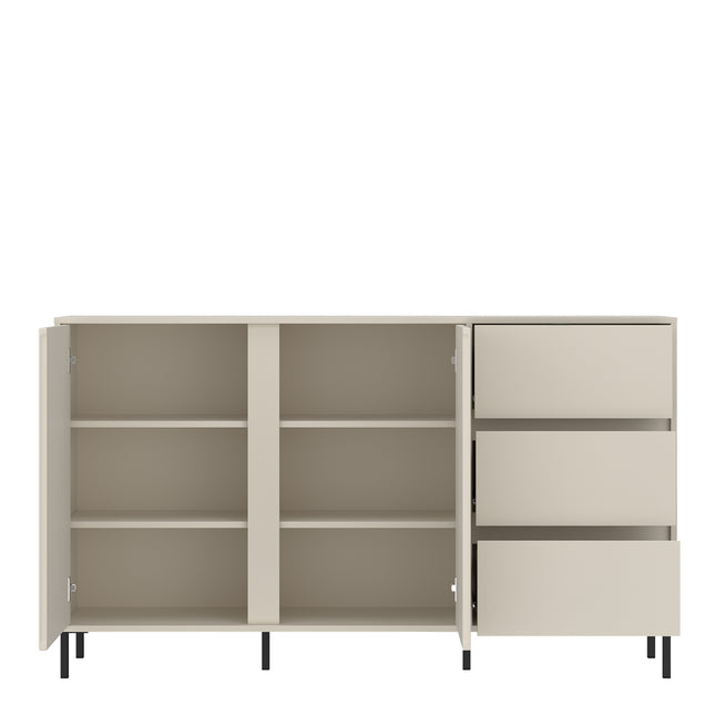Avenale Sideboard | 2 Door 3 Drawer | Choice of Alpine White Gloss, Anthracite or Cashmere