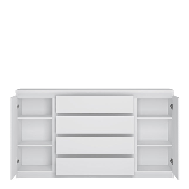 Fribo - 2 Door 4 Drawer Wide Sideboard