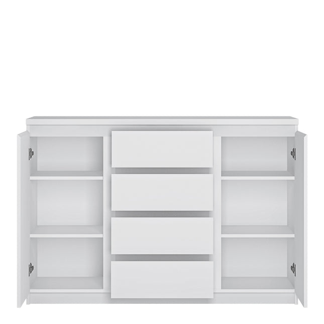 Fribo - 2 Door 4 Drawer Wide Sideboard