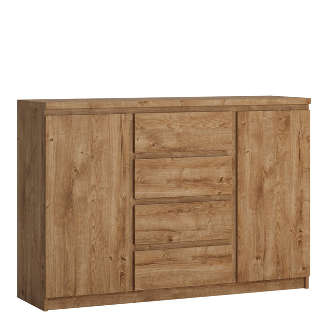 Fribo - 2 Door 4 Drawer Wide Sideboard
