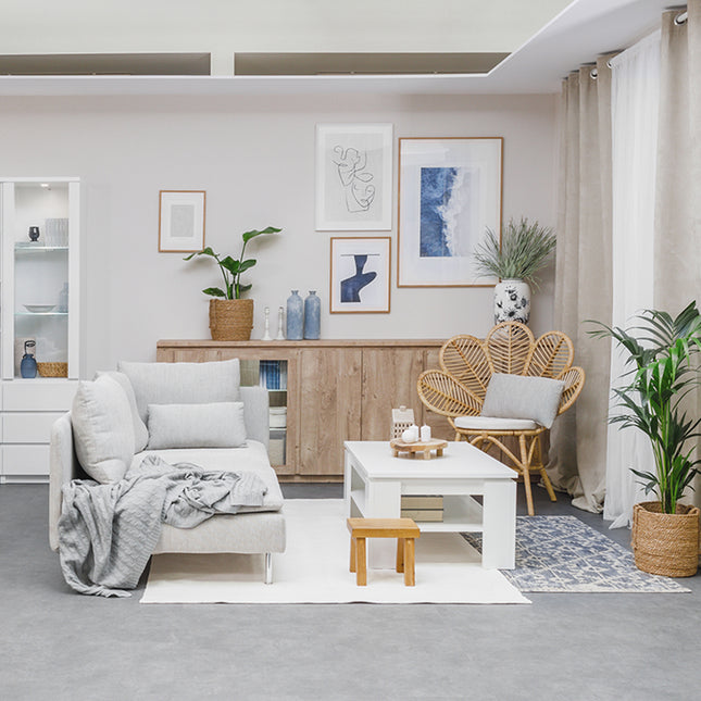 Fribo - 2 Door 4 Drawer Wide Sideboard