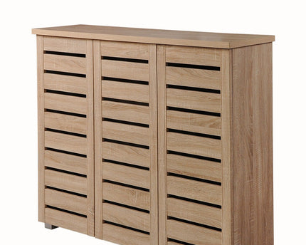 Essentials - Contemporary 3 Door Storage Cabinet