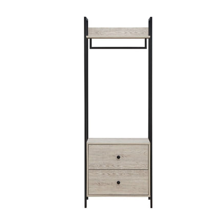 Zahra - Open Wardrobe - 2 Drawers