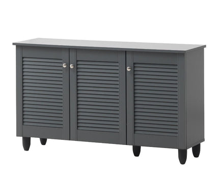 Essentials - Modern 3 Door Shoe Cabinet