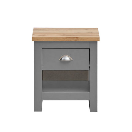Lisbon - 3-Piece Set - 2 Door Wardrobe, 7 Drawer Chest & Bedside Table