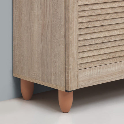 Essentials - Modern 2 Door Shoe Cabinet