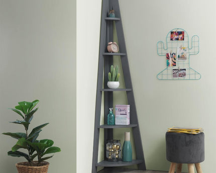 Riva - Corner Ladder Bookcase
