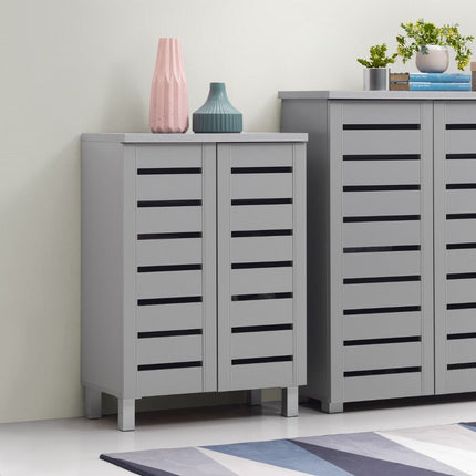 Essentials - Contemporary 2 Door Storage Cabinet