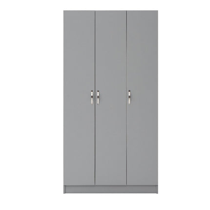 Essentials - 3 Door Double Wardrobe