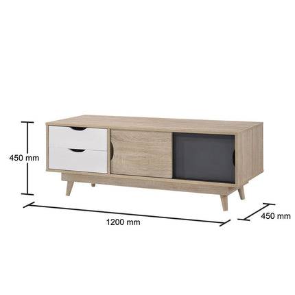 Alford - 2 Door & 2 Drawer TV Unit