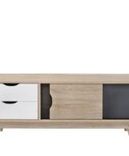 Sonoma Oak & Dark Grey