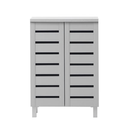 Essentials - Contemporary 2 Door Storage Cabinet