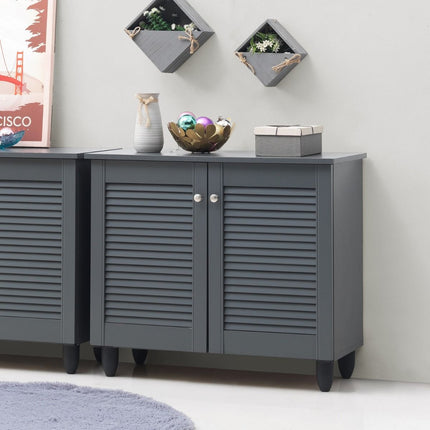 Essentials - Modern 2 Door Shoe Cabinet